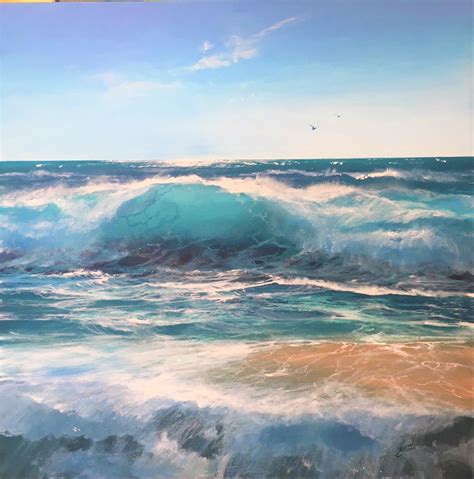 Howard Birchmore Into The Blue Seascape Painting No Naked Walls