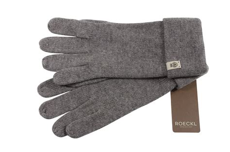 Roeckl Essentials Handschuh Strick Basic Strickhandschuh Wolle Kaschmir