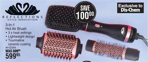 Reflections Style Innovation 3 In 1 Hot Air Brush Offer At Dis Chem