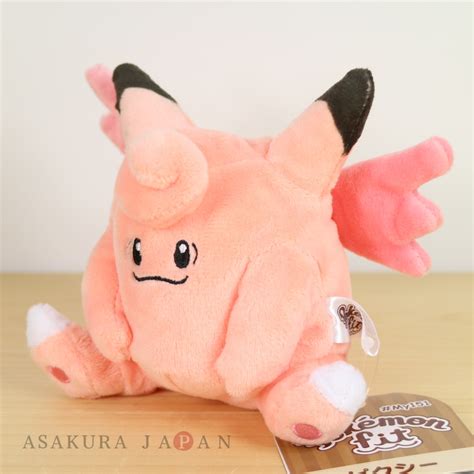 Pokemon Center 2018 Pokemon Fit Mini Plush 36 Clefable Doll Toy