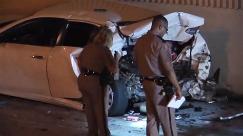 Fhp Investigating Multi Car Crash On I 95 In Miami 1 Dead 5