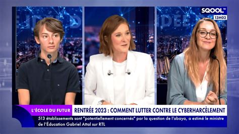 L École du futur 05 09 2023 Rentrée 2023 comment lutter contre le