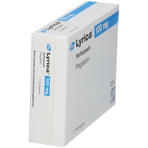 Lyrica® 100 Mg 21 St Mit Dem E Rezept Kaufen Shop Apotheke