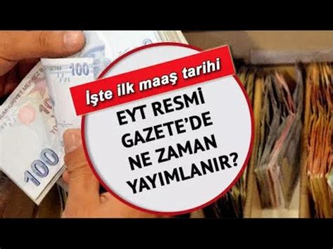 sondakika EYT NE ZAMAN RESMİ GAZETE DE YAYIMLANACAK eytsondurum