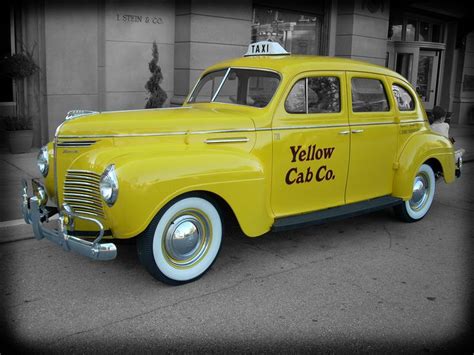 39 Plymouth Taxi Yellow Cabs Taxi Cab Classic Cars Trucks Hot Rods