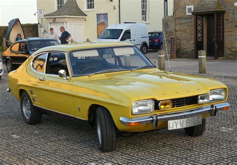 Ford Capri 1600 1973 Daytona Yellow Example In Fantastic Flickr