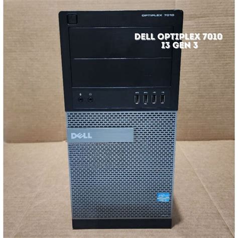 Jual Cpu Dell Optiplex Core I Gen Ram Gb Ssd Ssd Hdd