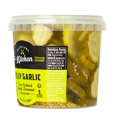 Cleveland Kitchen Dilly Garlic Pickle Chips