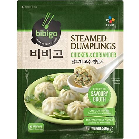 Bibigo Steamed Dumplings Chicken And Vegetable Oz Frozen