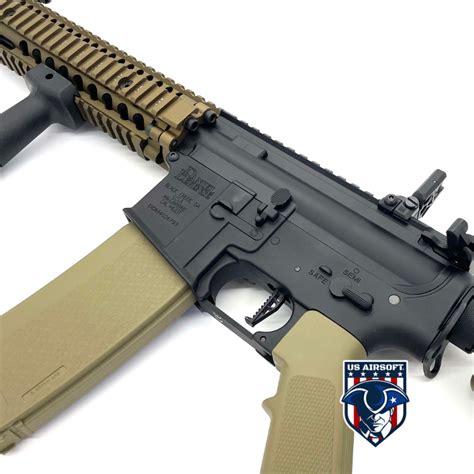 EMG Helios Daniel Defense Licensed MK18 EDGE 2 0 Airsoft AEG Rifle By