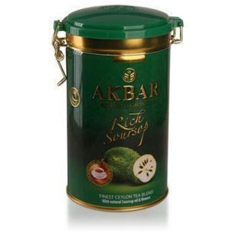 Чай Akbar Акбар Exclusive Rich Soursop жб 200г купити в інтернет