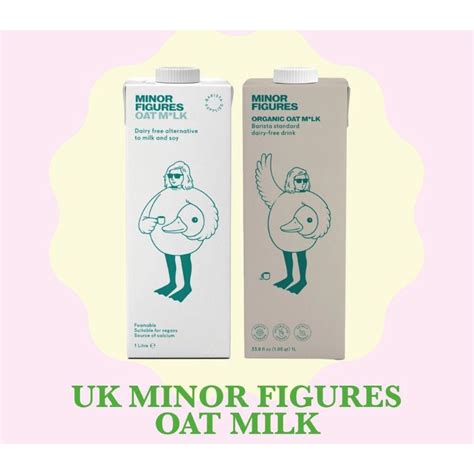 Minor Figure Oat Milk🥛🥛 Organicandoriginal Oat Milk 1l Shopee Malaysia