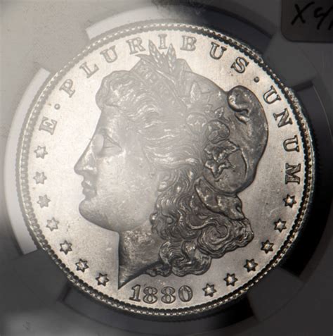 1880 S 0 9 1 Morgan Silver Dollar Hot 50 VAM 11 Overdate NGC MS 64