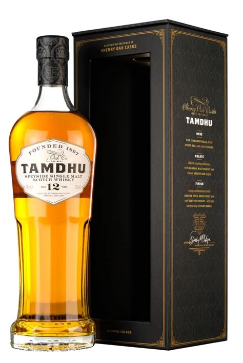 Tamdhu 12 Year Old 700ml Spirits Parkside Liquor Beer Wine