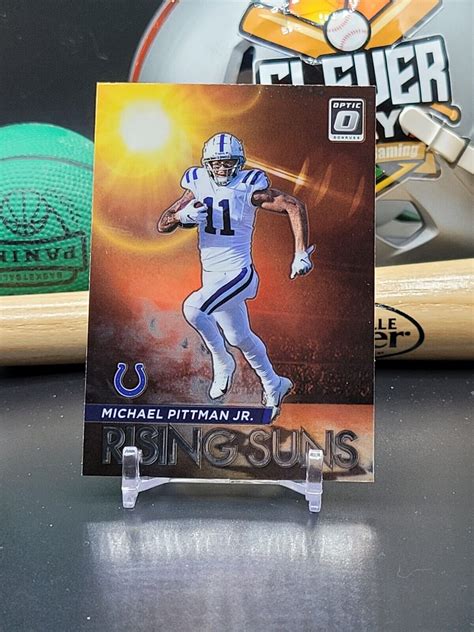 Panini Donruss Optic Rising Suns Michael Pittman Jr Rs Ch Ebay