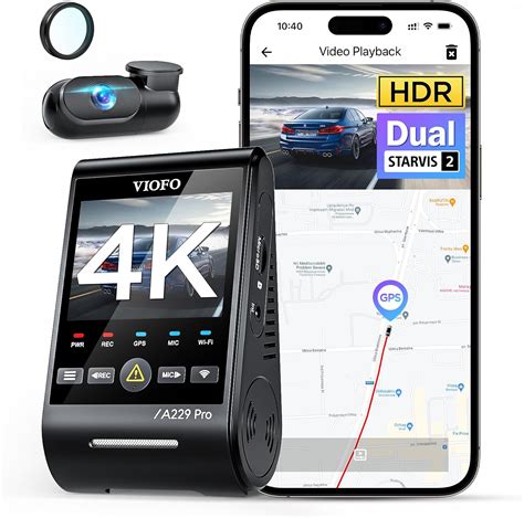 Viofo A Pro K Hdr Dash Cam Dual Starvis Imx Imx K K