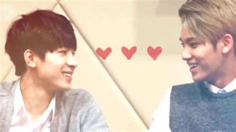 How Meanie Couple Look At Each Other Stares Compilation Seventeen S Wonwoo And Mingyu Youtube