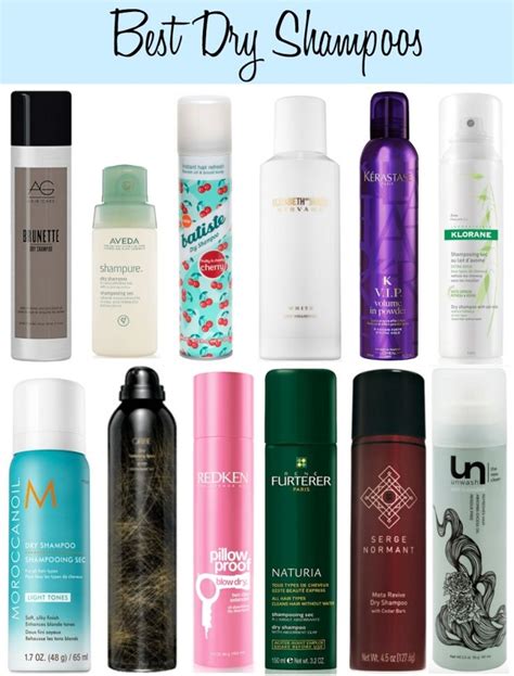 Best Dry Shampoos…12 Top Picks To Try Good Dry Shampoo Dry Shampoo