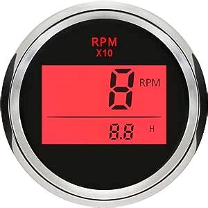 Eling Digital Tac Metro Rpm Contador De Rev Rpm Con Contador Mm