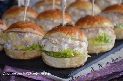 Mini Burger Froid Au Thon Le Sucr Sal D Oum Souhaib Recette