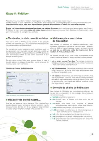 Guide Des Tapes Pour R Ussir Ses Op Rations De Prospection Pdf