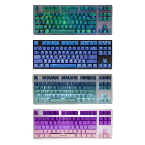 Tai Hao Cubic Backlit Double Shot Keycaps Mechboards