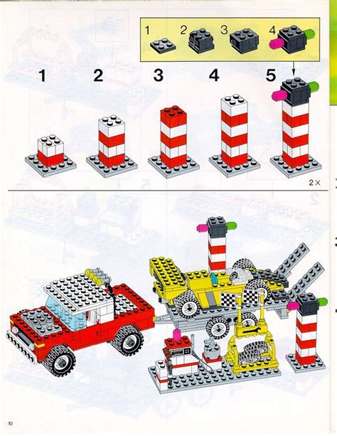 Old Lego Instructions Letsbuilditagain Lego Projects Vintage