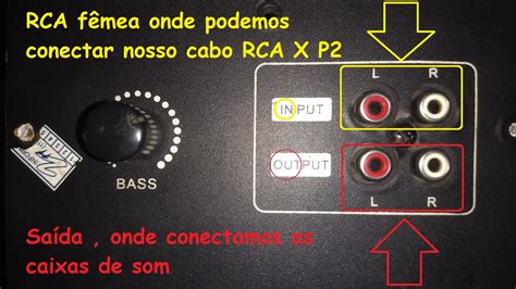 Como fazer cabo P2 P3 x RCA ÁUDIO E VIDEO