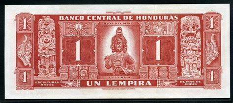 Honduras Currency Honduran Lempira Banknote Of