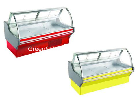 cold deli case seafood refrigeration equipment  meat showcase