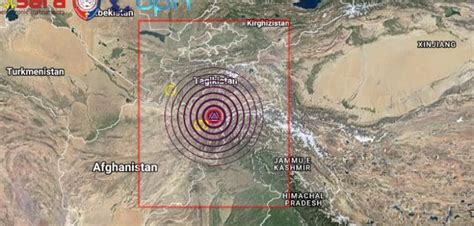 FORTE SCOSSA DI TERREMOTO DI Mw 6 1 NELLA REGIONE DELL HINDU KUSH IN