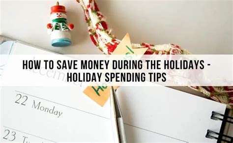 How To Save Money During The Holidays Holiday Spending Tips All