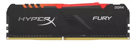 Memoria Ram Fury Ddr Rgb Gamer Color Negro Gb Hyperx Hx C Fb A