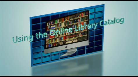 Library Online Catalog Instructions Youtube