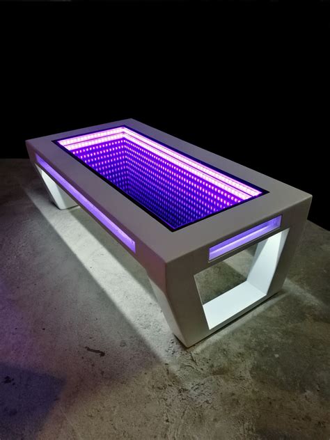 Led Infinity Mirror Table