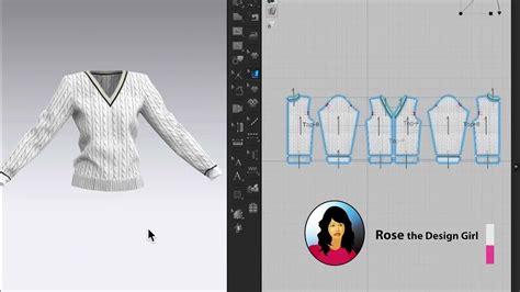 How To Make Knit Sweater In Clo3d Fashion Time Lapse Clo3dtimelapse
