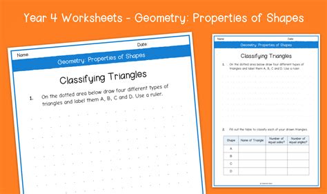 Properties Of Triangles Worksheets Ks2