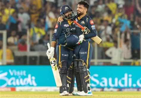 Gujarat Titans Beats Chennai Super Kings By Five Wickets Punekar News