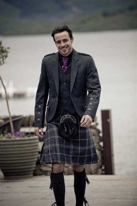 Grooms Fashion Kilt Outfits Tartan Kilt Scottish Clothing