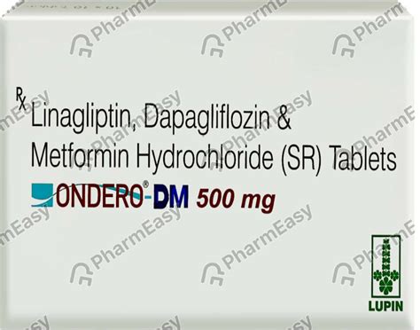 Buy Ondero Dm 500mg Strip Of 10 Tablets Online At Flat 15 Off Pharmeasy