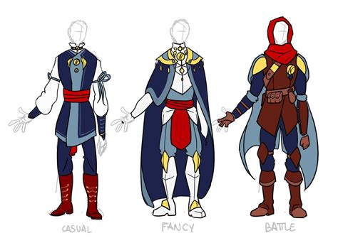 Royal Outfits by nekrops on DeviantArt