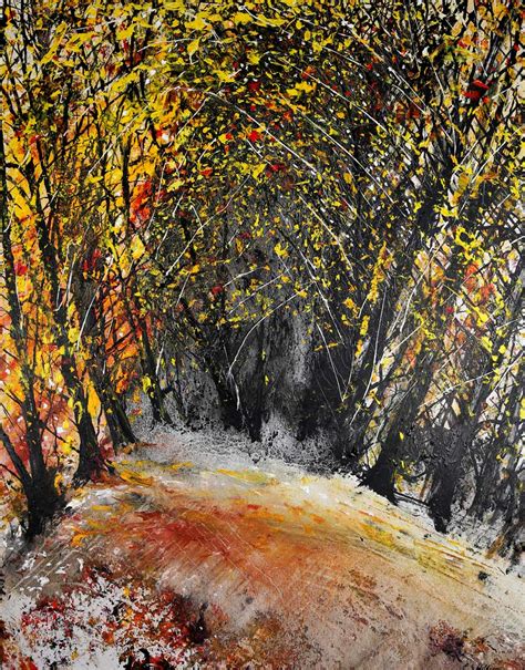 Autumn Woodland Walk Peter Hill Fine Art