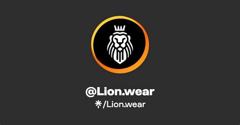 Lion Wear Linktree