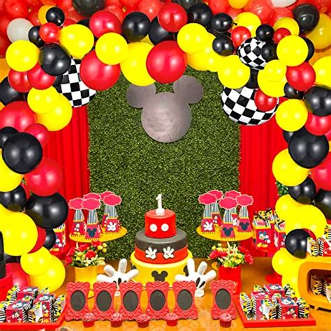 Pieces Checkered Flag Race Car Party Decorations Balloons Racing Car