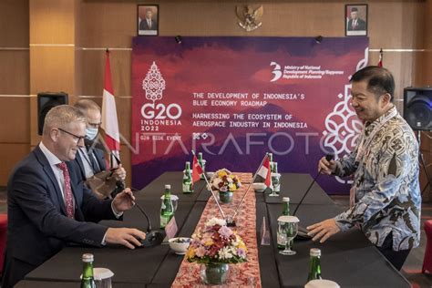 PERTEMUAN BILATERAL INDONESIA DENMARK ANTARA Foto