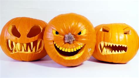 Funny Scary Halloween Pumpkin Carving Ideas Youtube