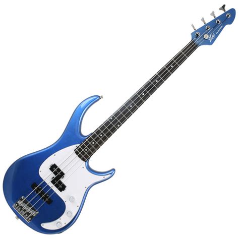 Peavey Milestone Bass Guitar Gulfcoast Blue At Gear4music