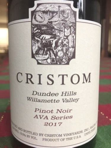 Cristom AVA Series Pinot Noir Vivino US