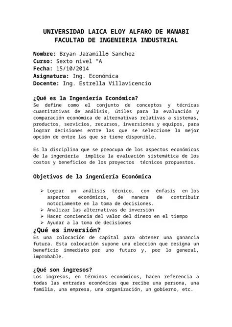 Docx Conceptos Basicos De La Ingenieria Economica Dokumen Tips