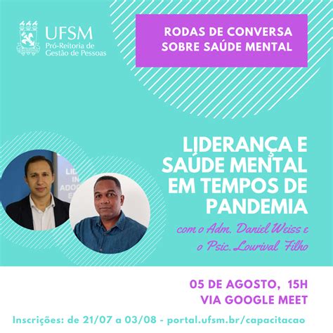 Progep Abre Inscrições Para Roda De Conversa Sobre Liderança E Saúde